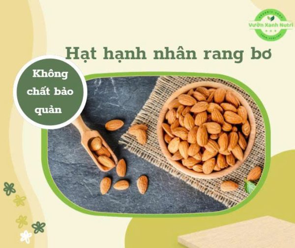 Hạt hạnh nhân rang bơ