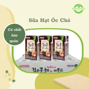 THÙNG 24 HỘP SỮA ÓC CHÓ – ĐẬU ĐEN – HẠNH NHÂN SAHMYOOK 140ML